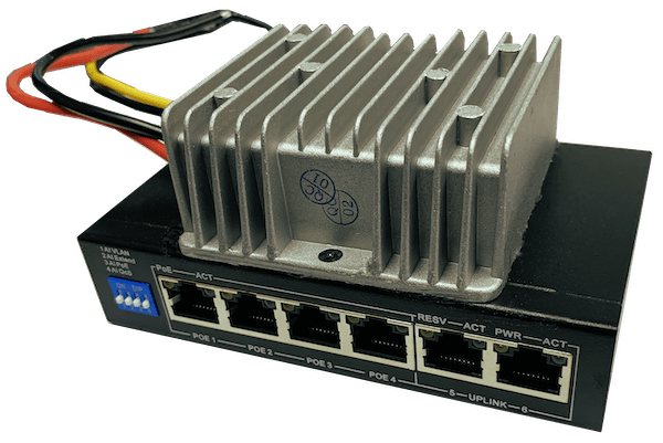 Enable-IT 8805M 6 Port Gigabit PoE Switch 12DC Powered